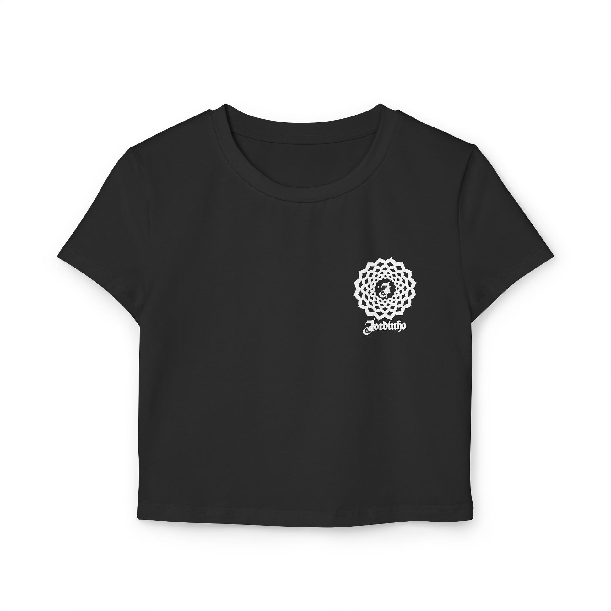 Artistic Women's Baby Tee with Graphic Design - Unique Crop Top for Casual Chic Style