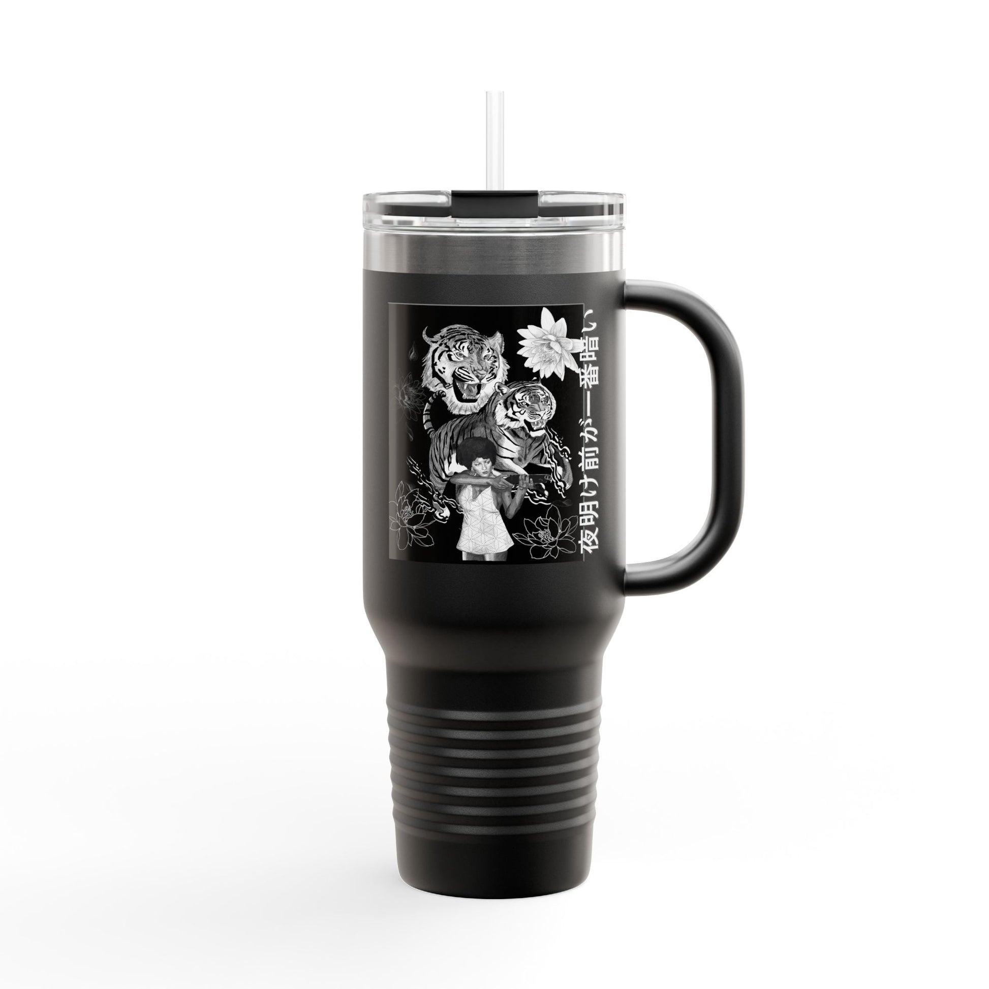 Tiger Lotus Mug - 40oz Insulated Adventure Mug