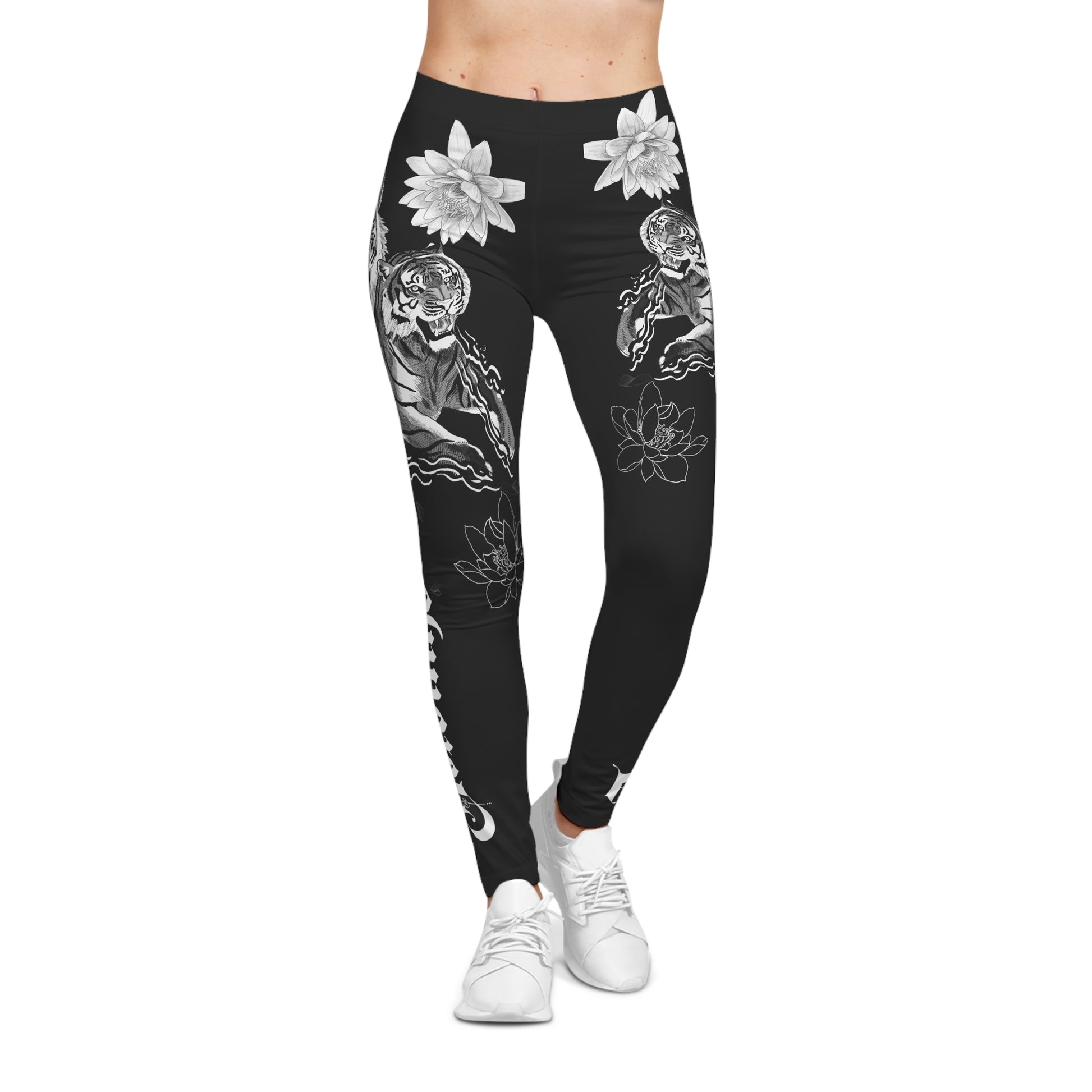 Tiger Genesis by Jordinho Yoga Leggings Activewear