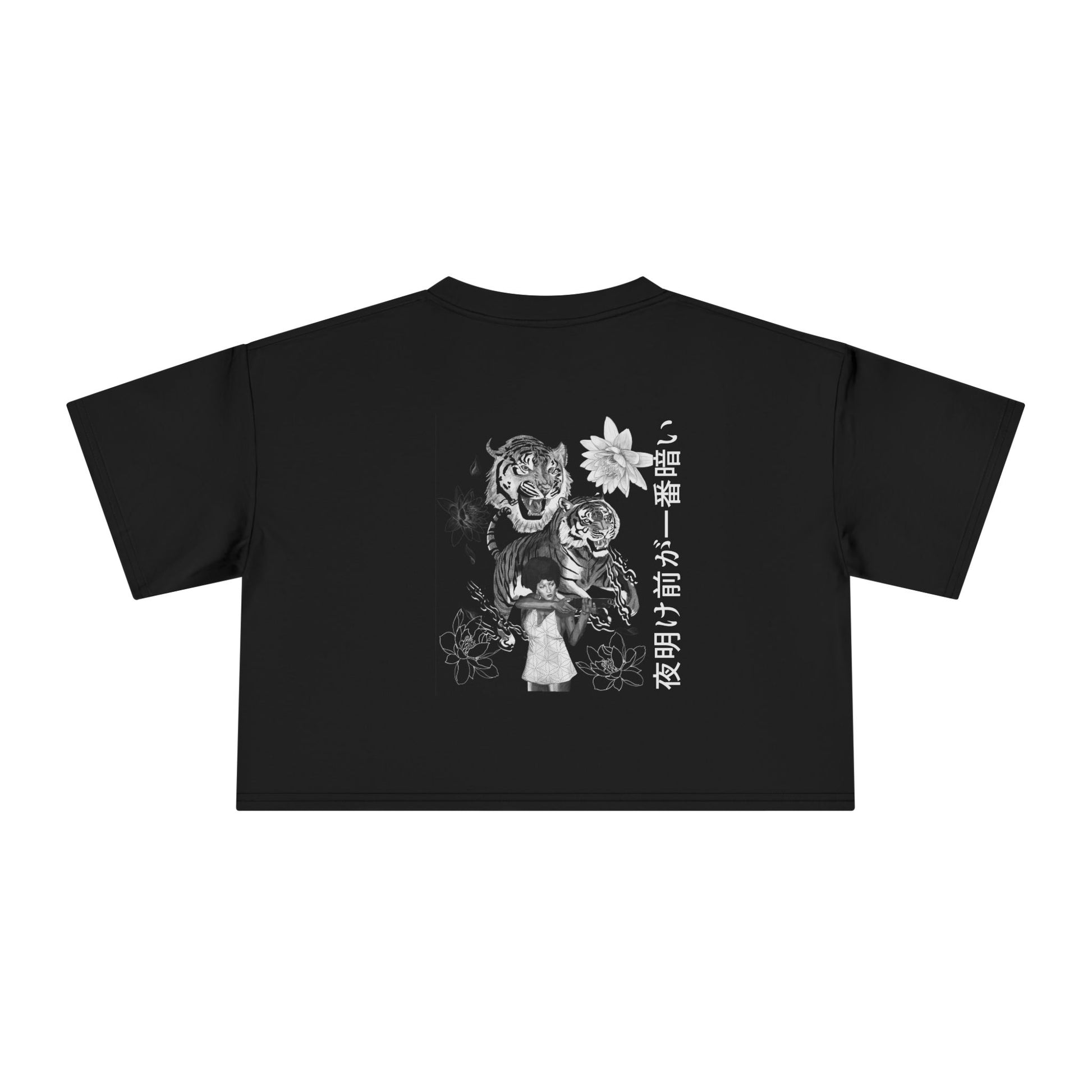 Tiger Genesis by Jordinho Crop Tee