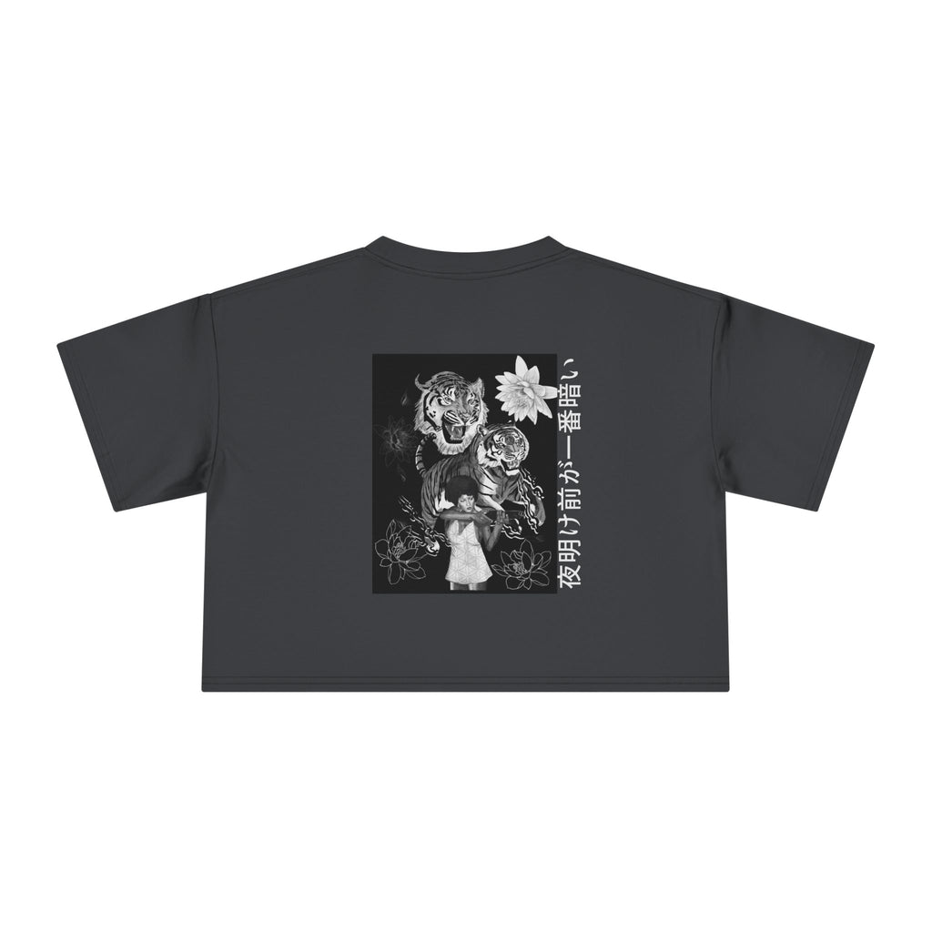 Tiger Genesis by Jordinho Crop Tee