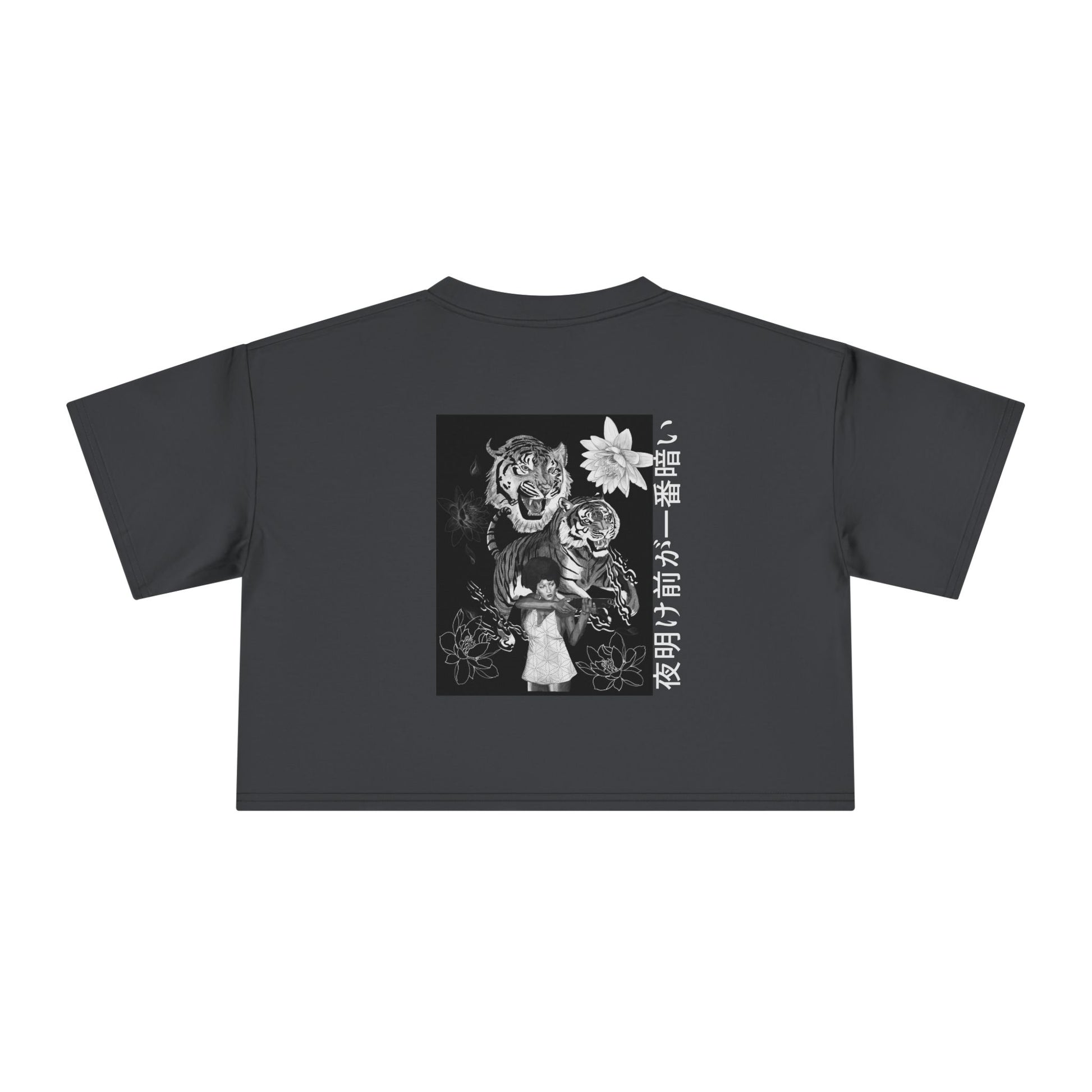 Tiger Genesis by Jordinho Crop Tee