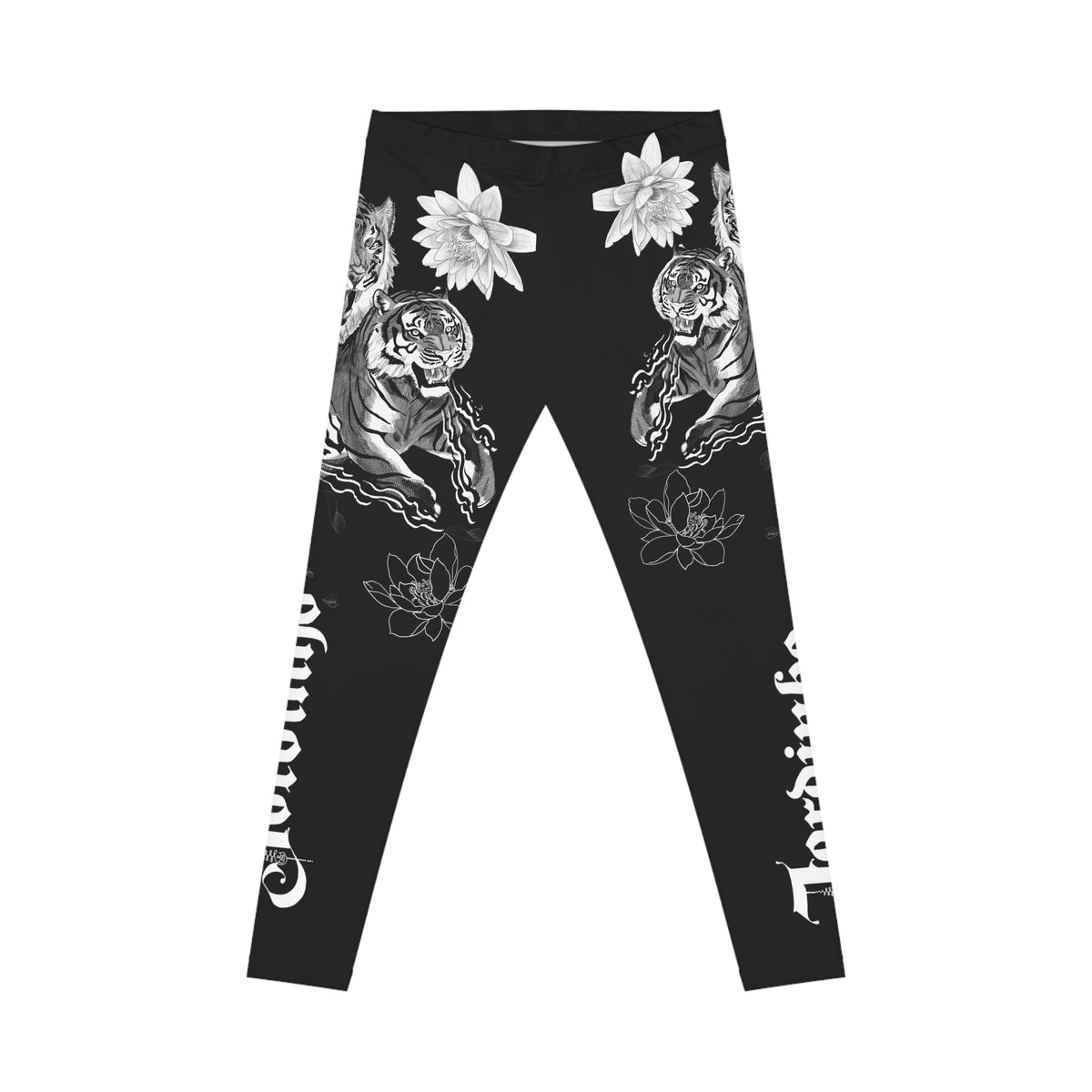 Tiger Genesis by Jordinho Yoga Leggings Activewear