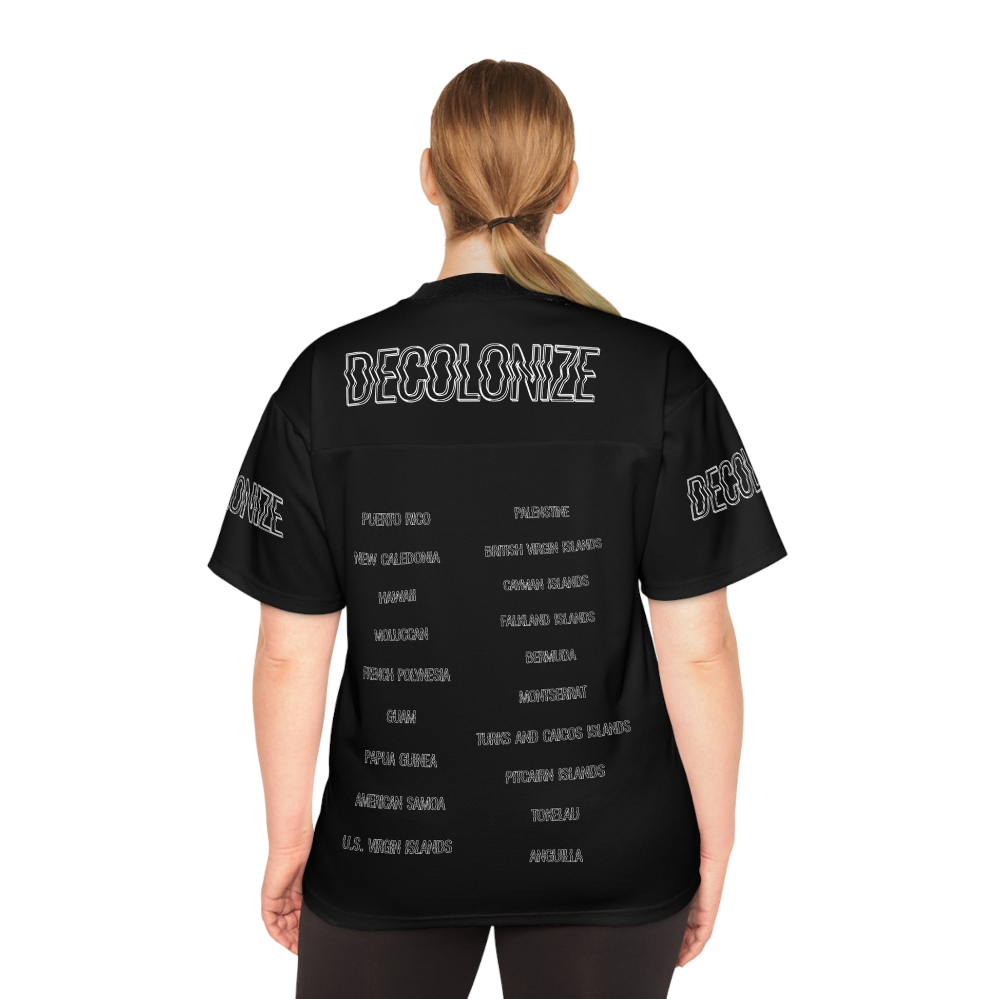 Unisex Football Jersey - Free Palestine AOP, Stylish Sportswear, Perfect for Activism, Unique Gift for Fans, Streetwear Essentials