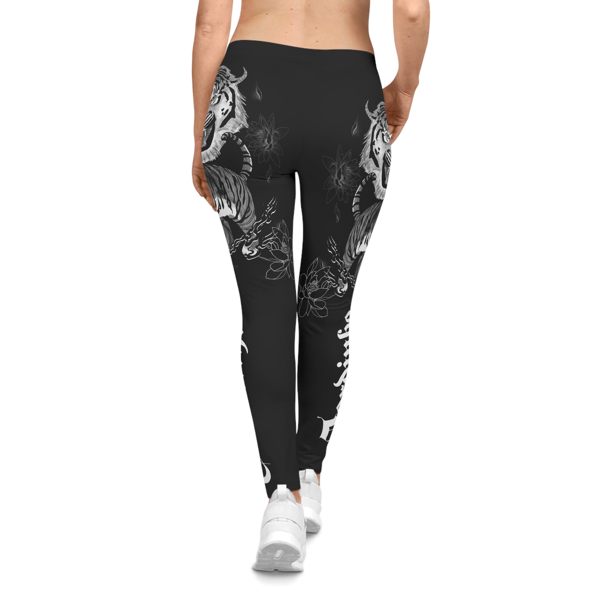 Tiger Genesis by Jordinho Yoga Leggings Activewear