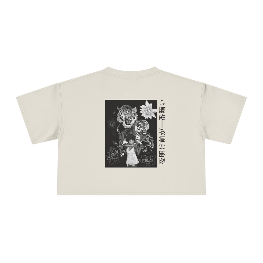 Tiger Genesis by Jordinho Crop Tee