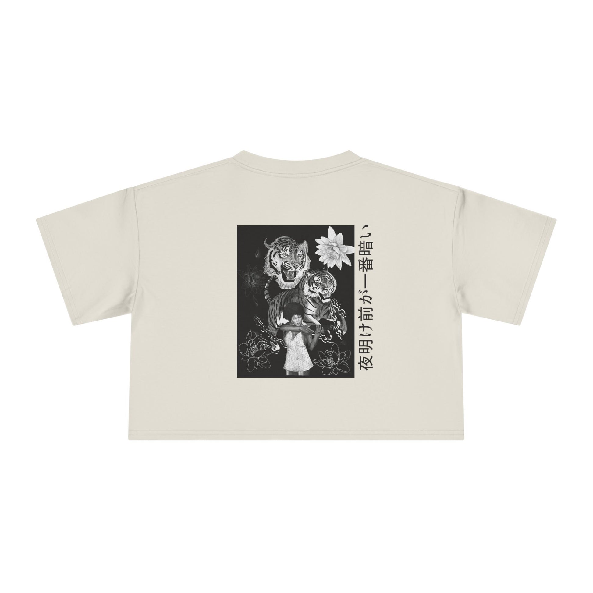 Tiger Genesis by Jordinho Crop Tee