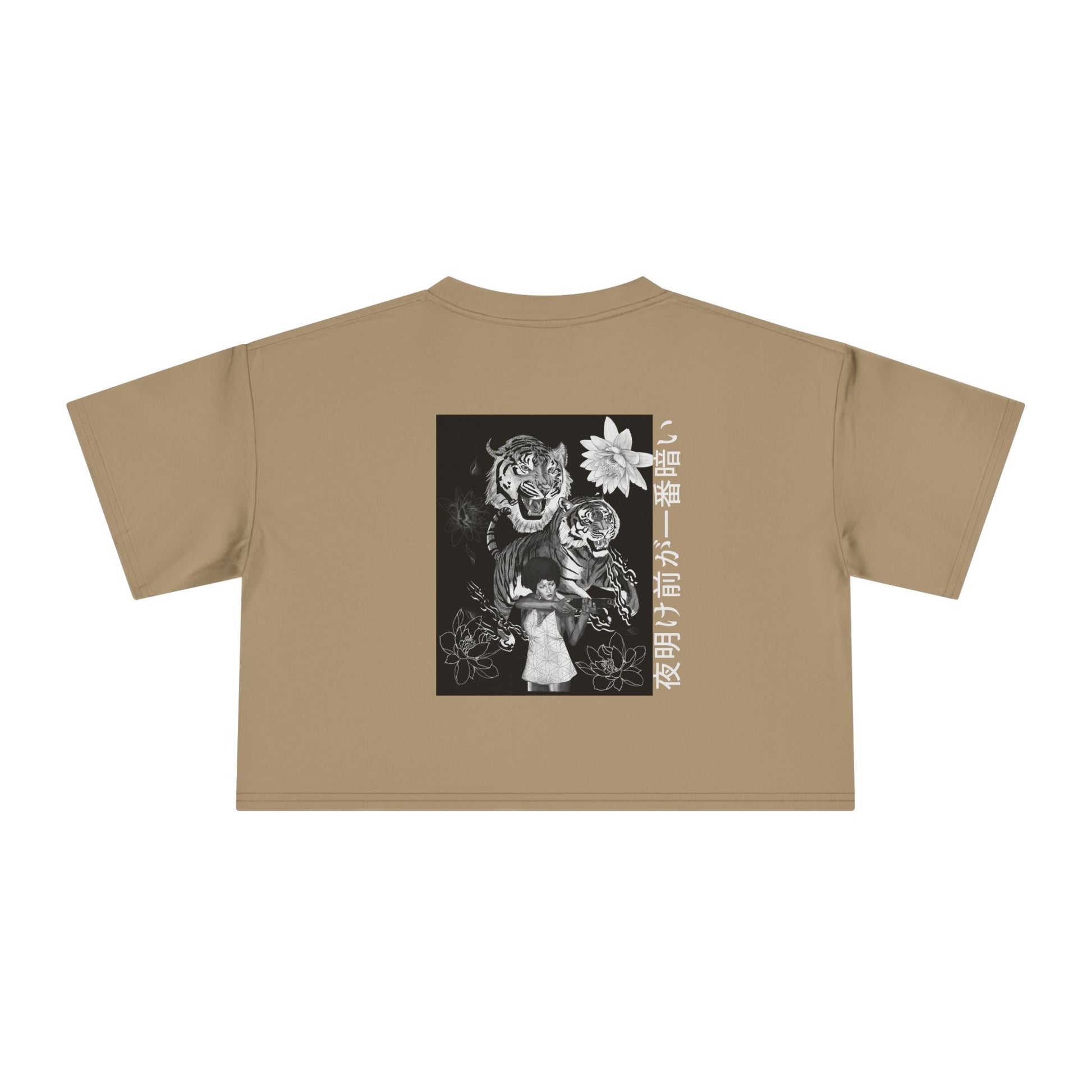 Tiger Genesis by Jordinho Crop Tee